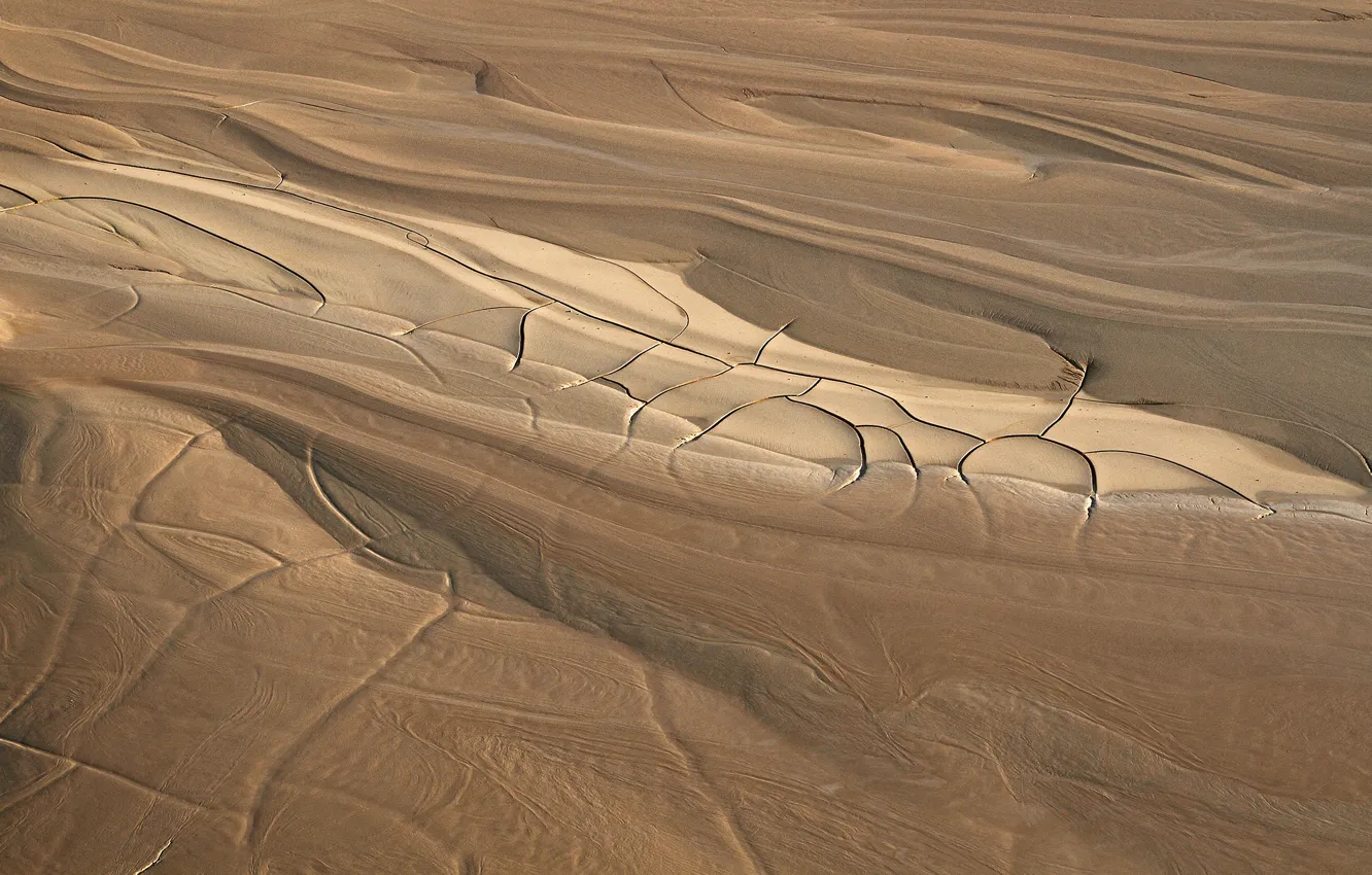 Photo wallpaper sand, nature, desert