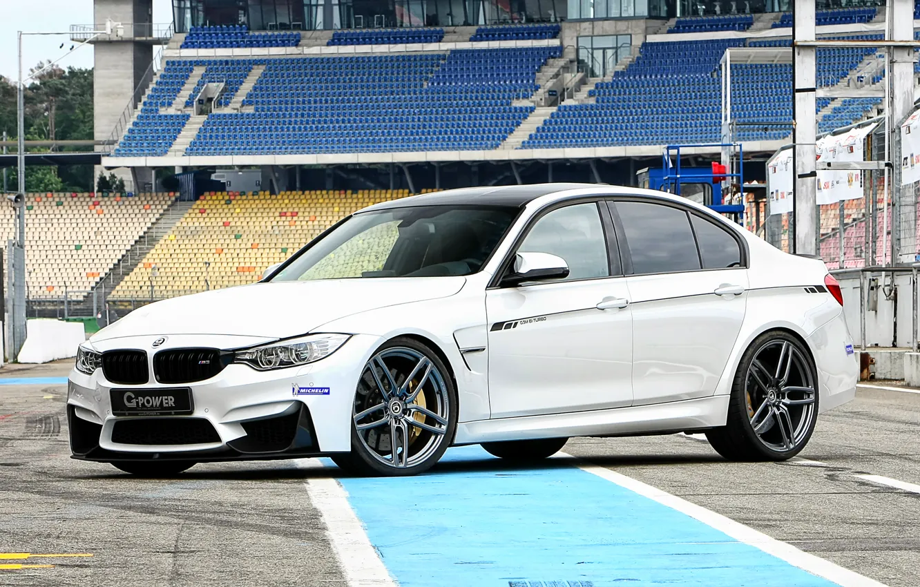 Photo wallpaper BMW, BMW, G-Power, F30, 2015