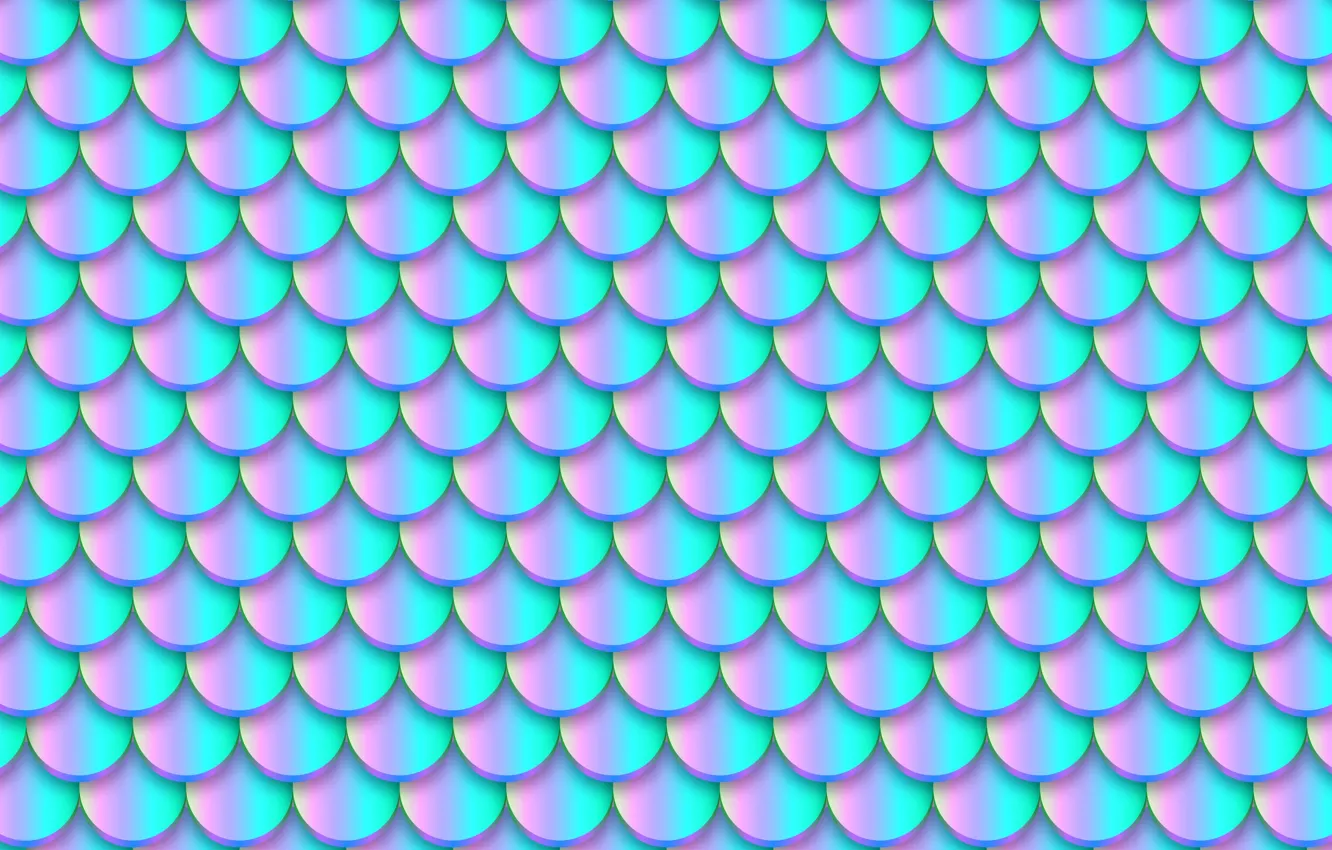 Photo wallpaper lights, Shine, texture, scales, tide, ornament, blue background, mother of pearl