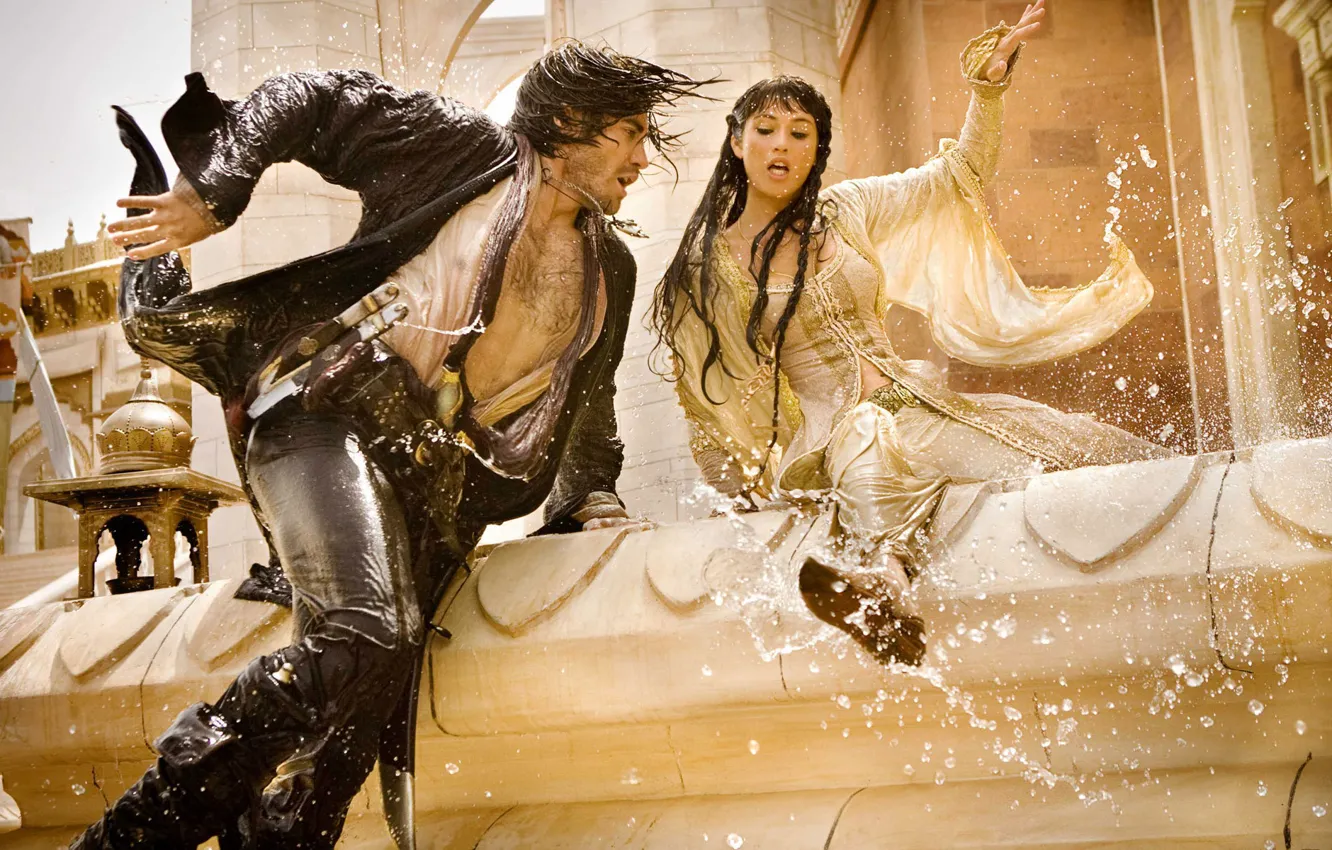 Photo wallpaper Gemma Arterton, Jake Gyllenhaal, Prince Of Persia