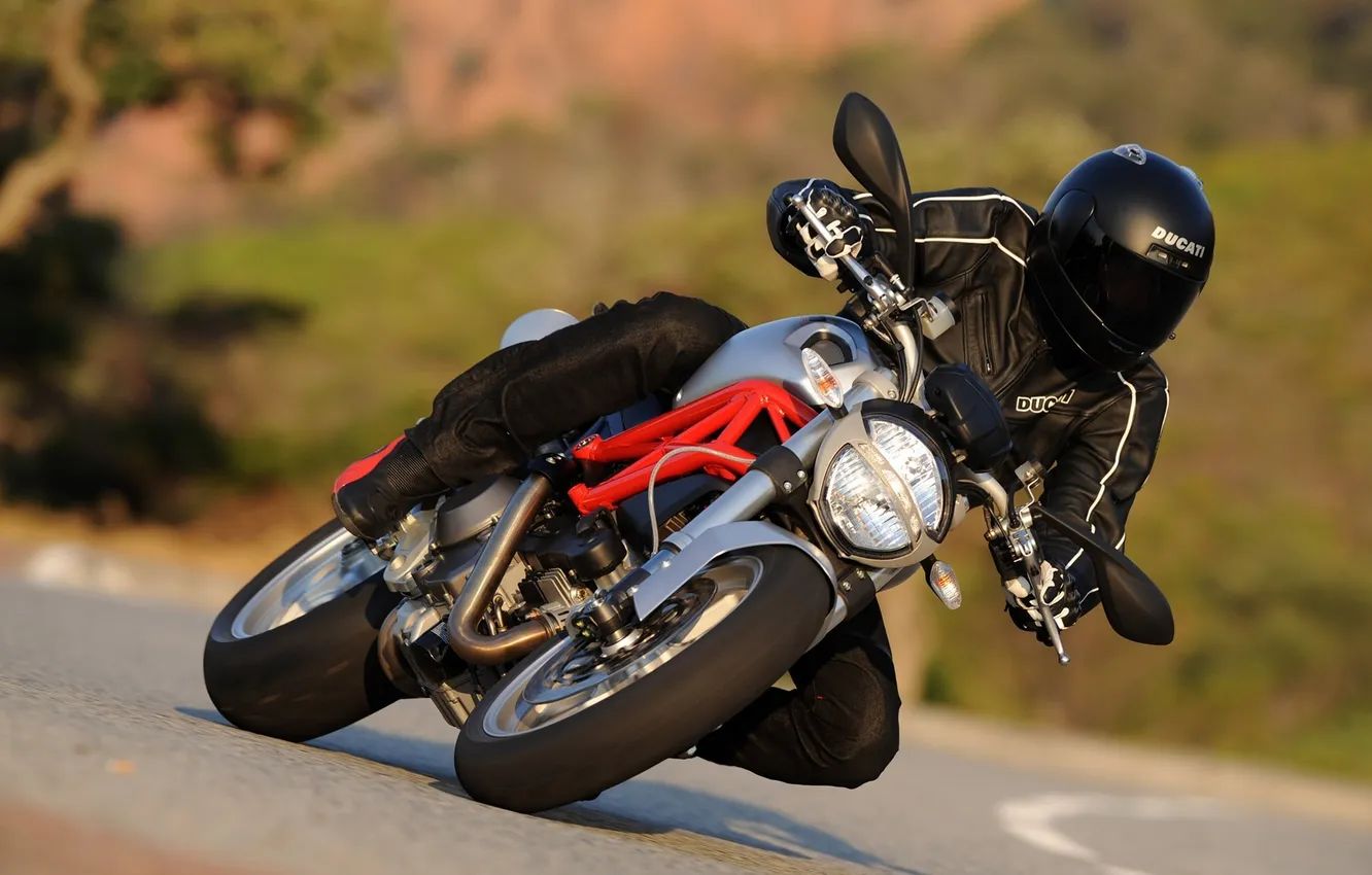 Photo wallpaper ducati, motorcycle, monter
