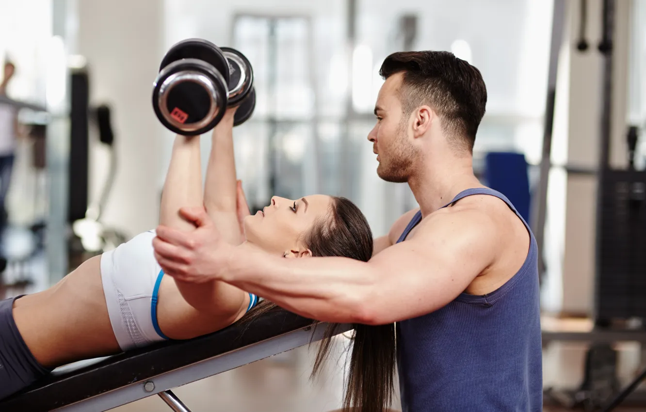 Photo wallpaper workout, fitness, gym