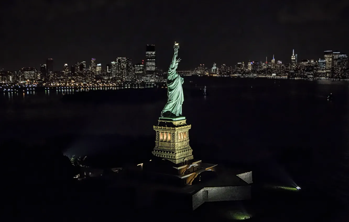 Photo wallpaper Life, New York City, Statue of Liberty