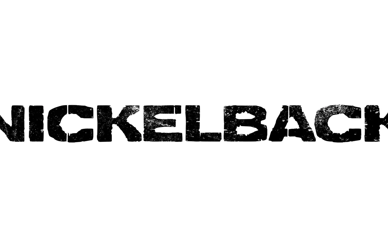 Photo wallpaper music, logo, group, white background, Nickelback