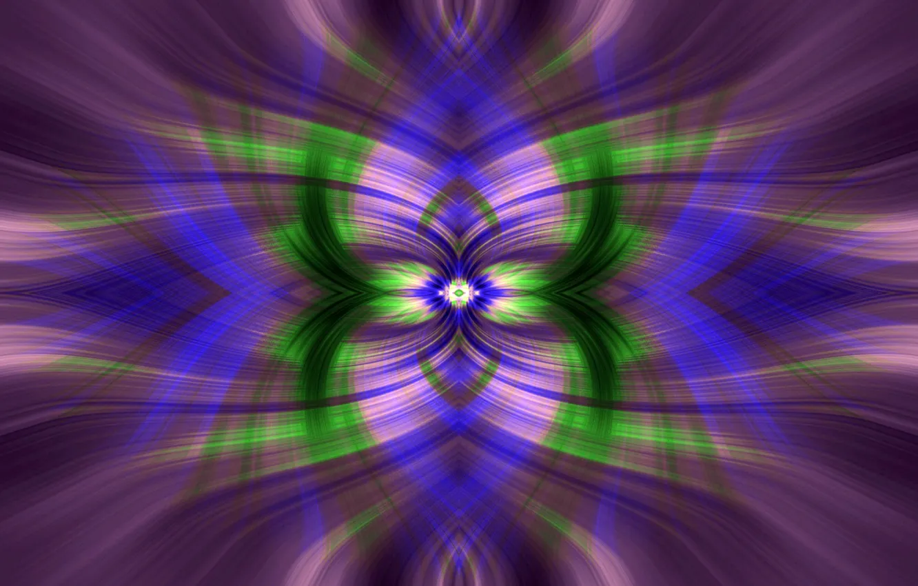 Photo wallpaper fantasy, pattern, symmetry