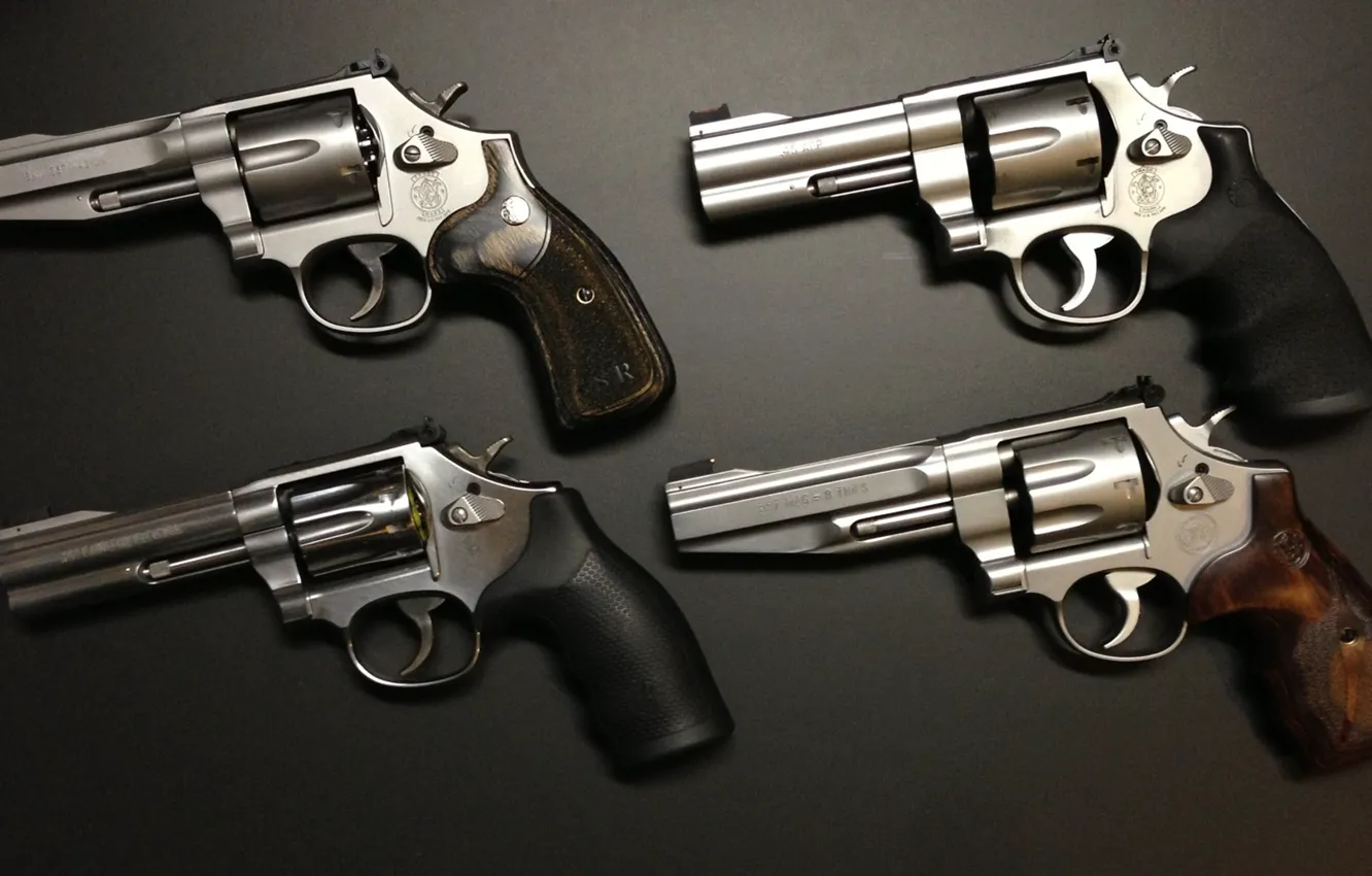 Photo wallpaper gun, weapon, american, revolver, S&ampamp;W, .45, performace center, Smith &ampamp; Wesson 686