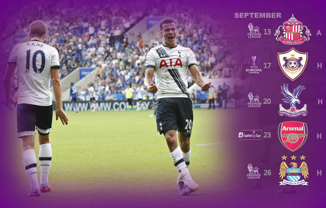 Photo wallpaper Football, Spurs, Tottenham Hotspur