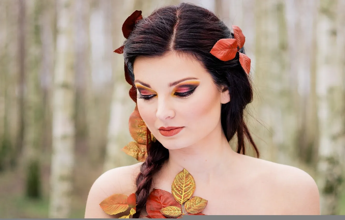 Photo wallpaper girl, portrait, Cindy Stenberg