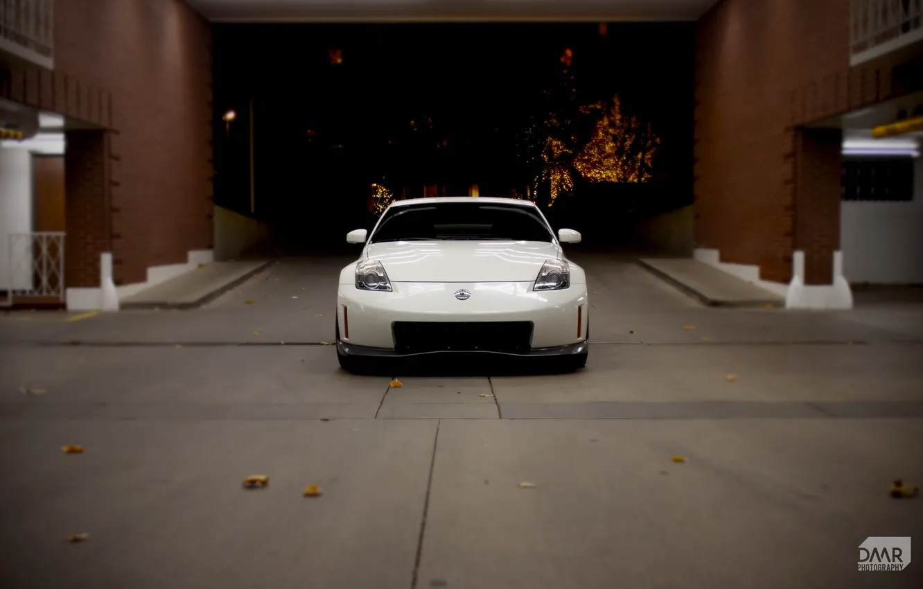 Photo wallpaper Nissan, 350z, stance
