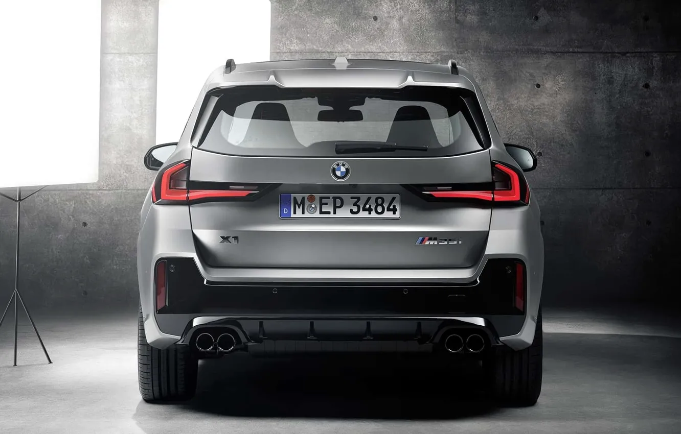 Photo wallpaper BMW, rear view, xDrive, M35i, 2023, BMW X1 M35i xDrive