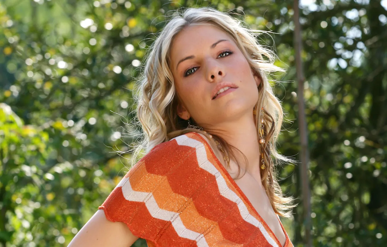 Photo wallpaper girl, blonde, Iveta Vale, Iveta