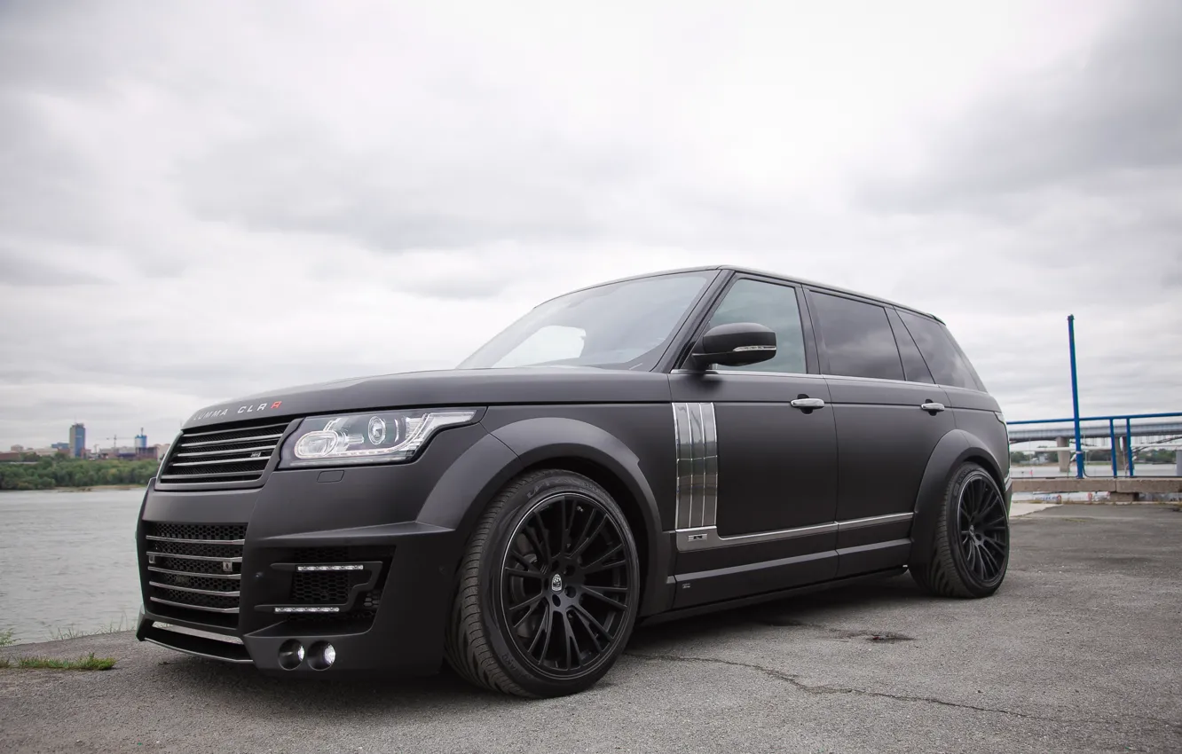 Photo wallpaper Range Rover, range Rover, LWB, 2014, Lumma Design, L405, CLR R