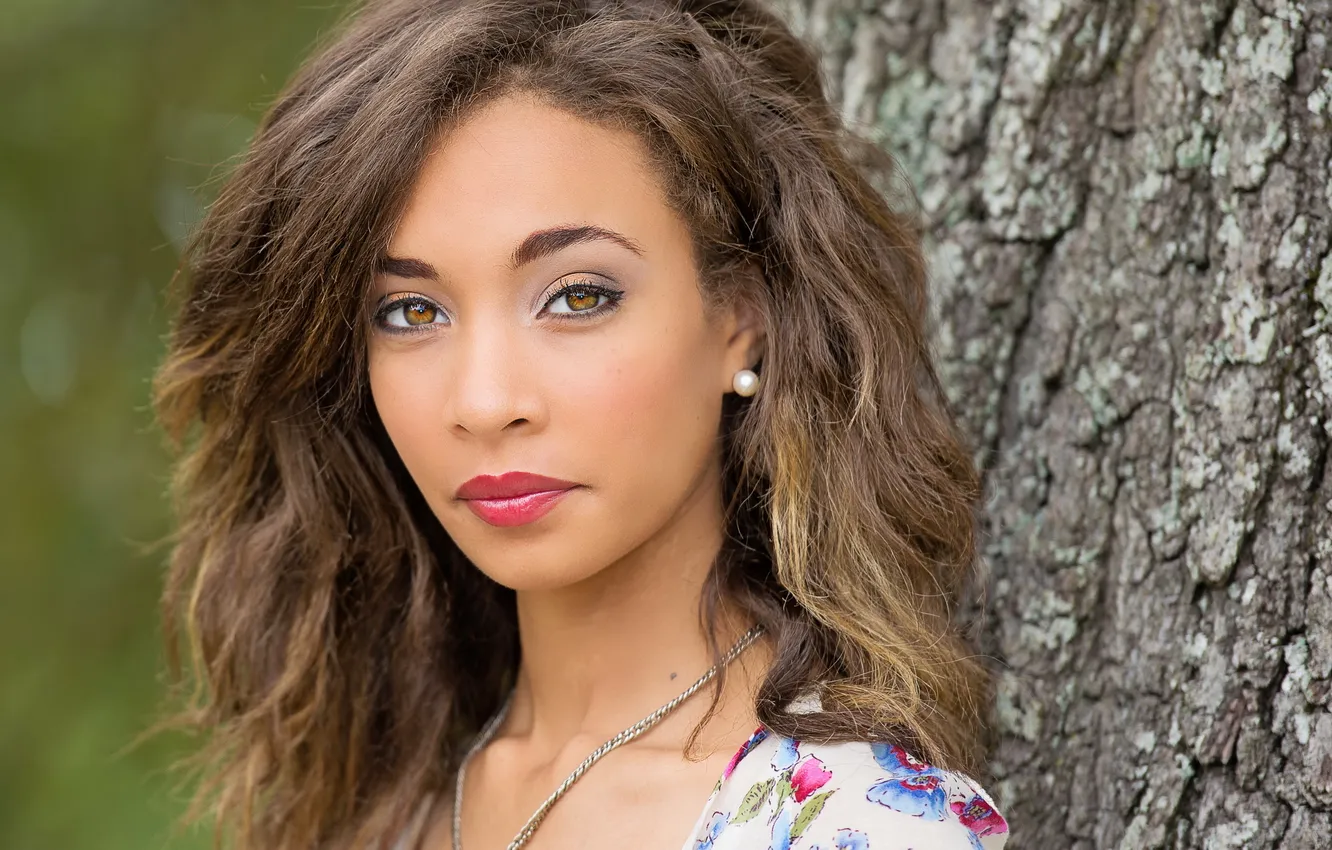 Photo wallpaper girl, portrait, Cheyenne