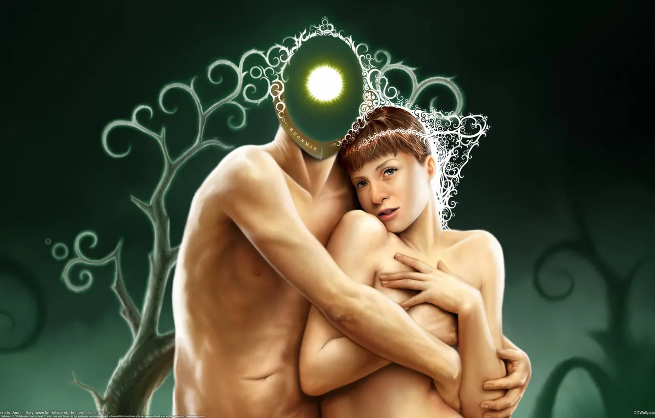 Photo wallpaper girl, being, Corrado Vanelli