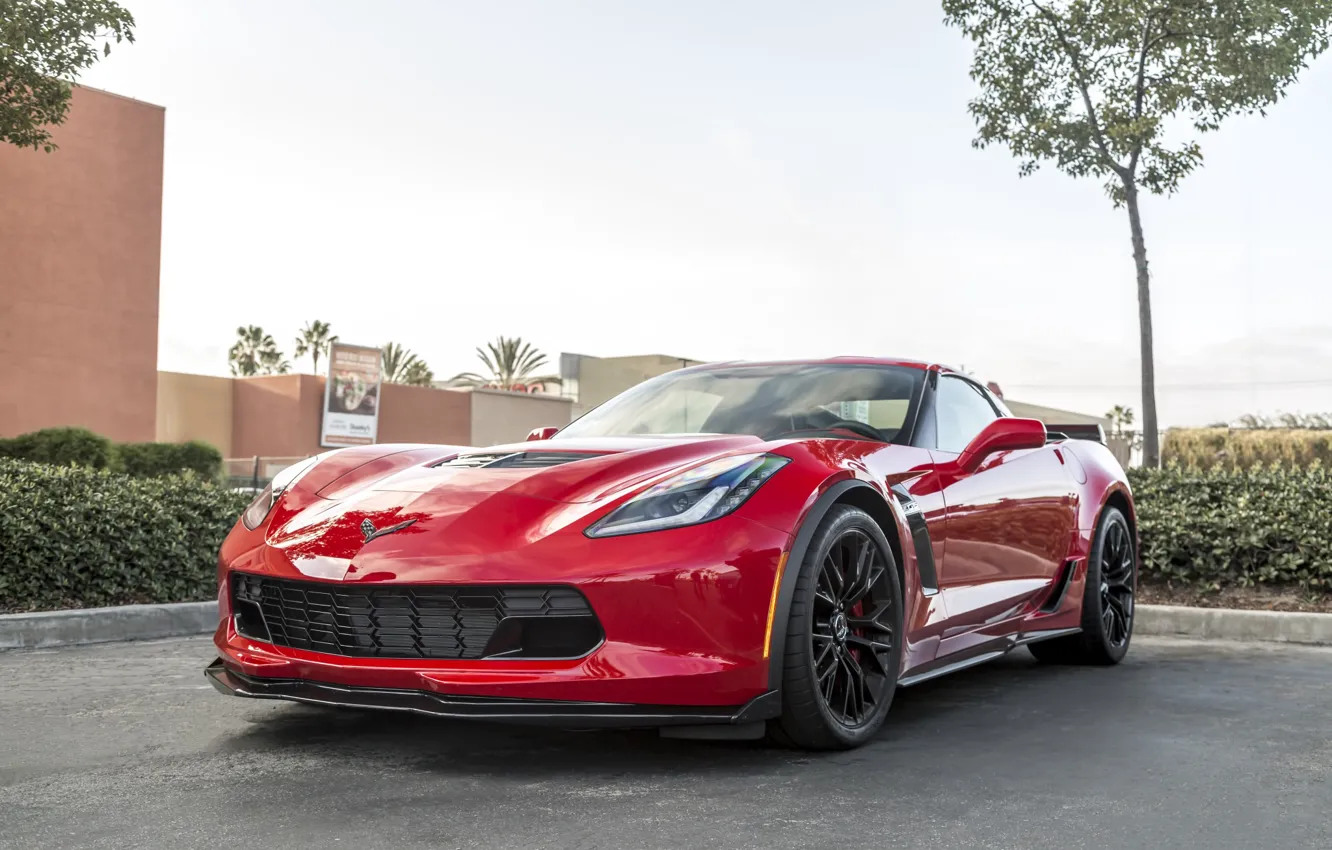 Photo wallpaper Z06, Corvette, Chevrolet