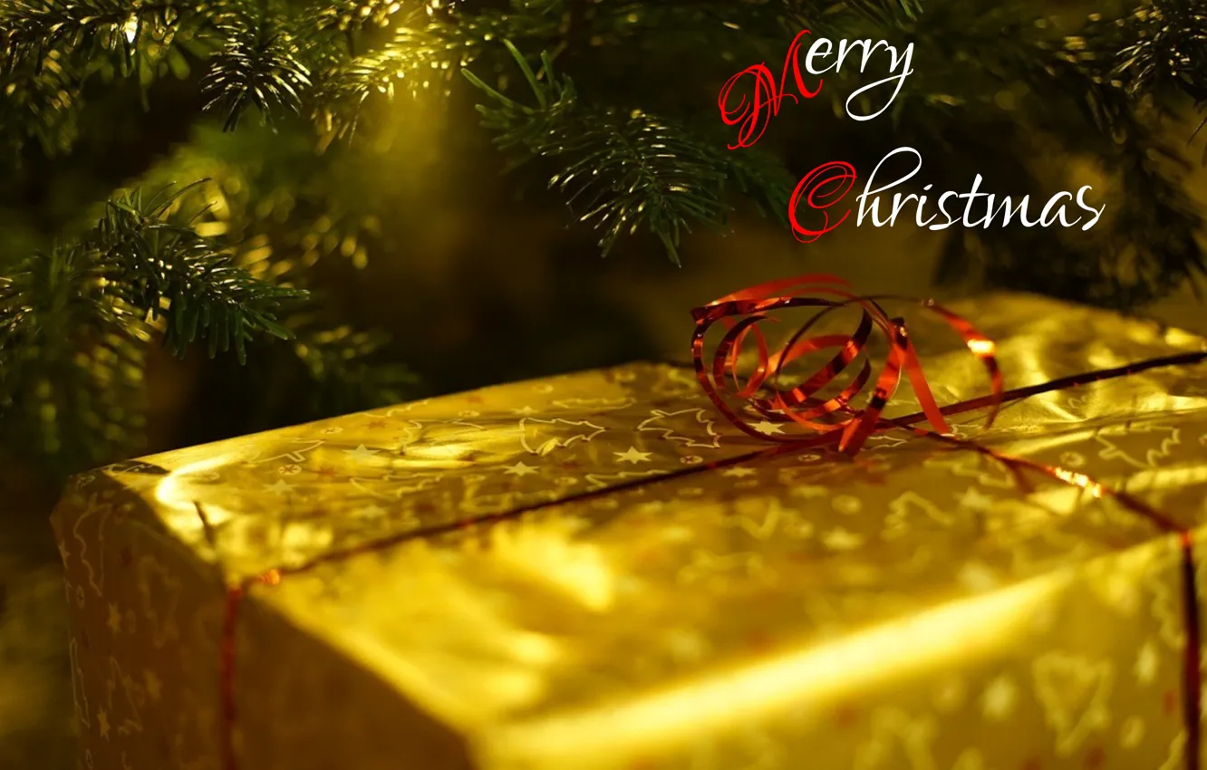 Photo wallpaper Christmas, New Year, Xmas, holiday
