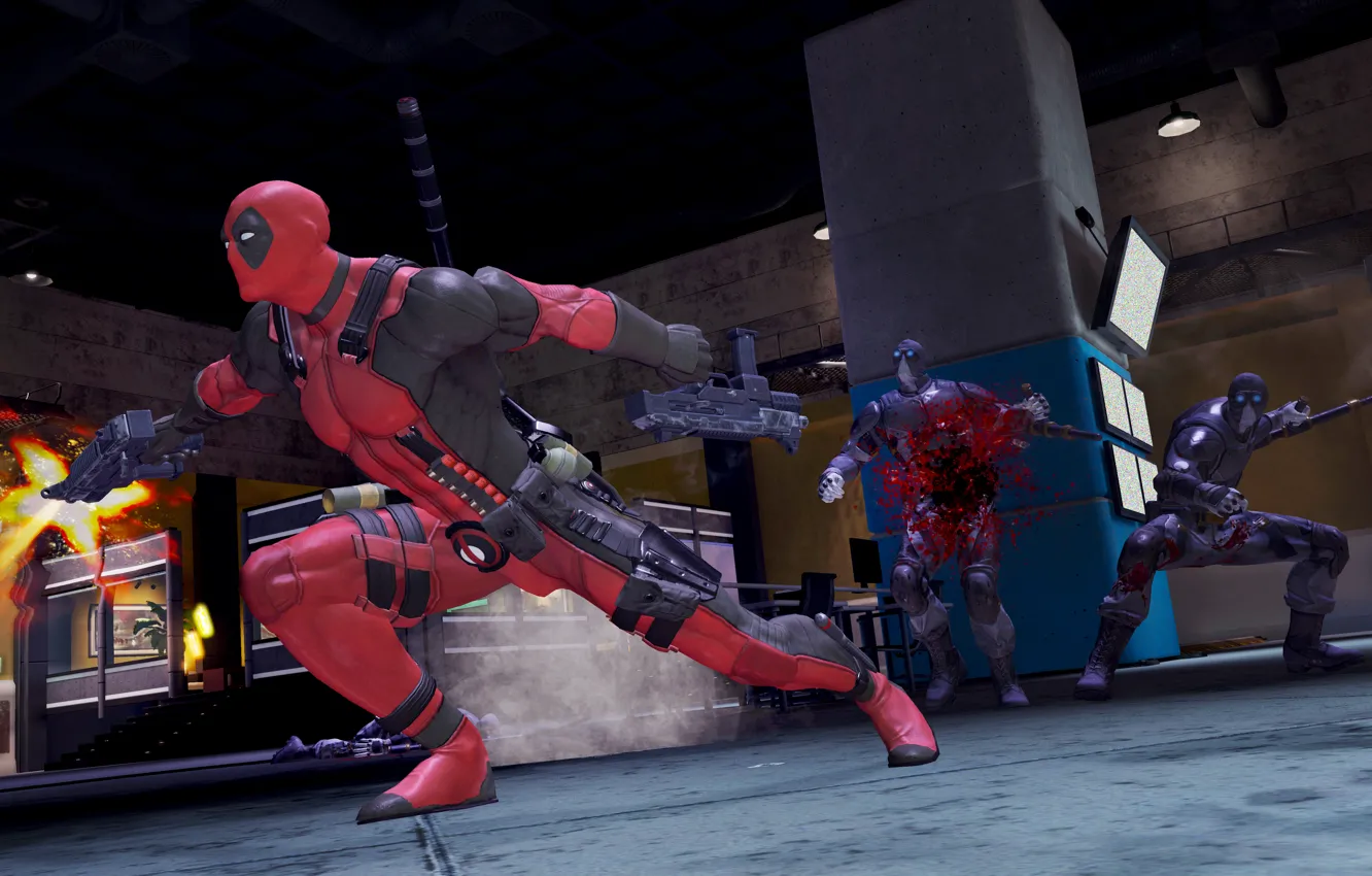 Photo wallpaper the game, game, Deadpool, Marvel, Deadpool, Wade Wilson, Marvel, Wade Wilson