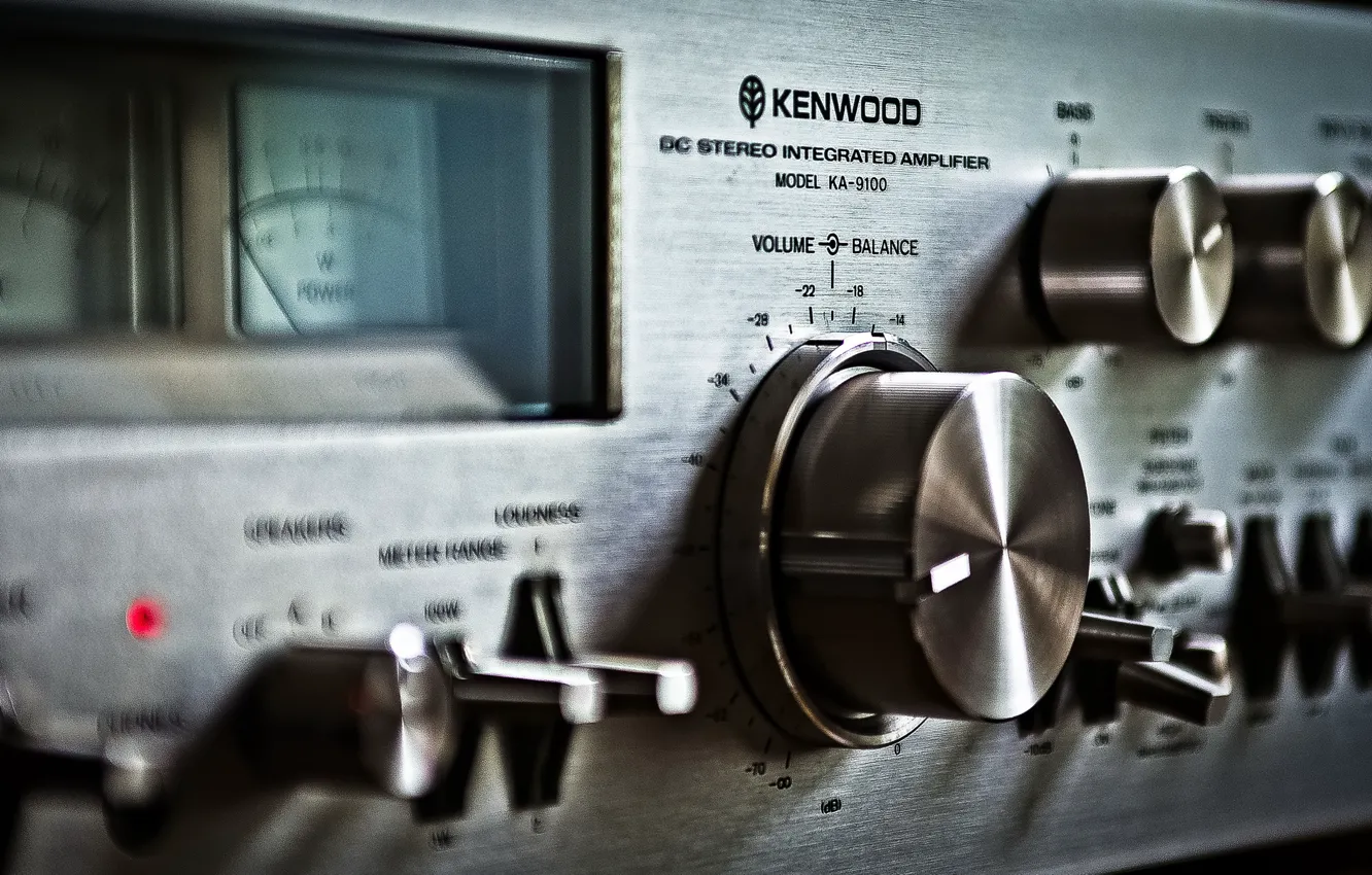 Photo wallpaper macro, background, Kenwood KA-9100