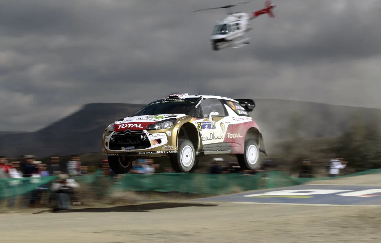 Photo wallpaper Mexico, Rally, Citroën DS3, Guanajuato
