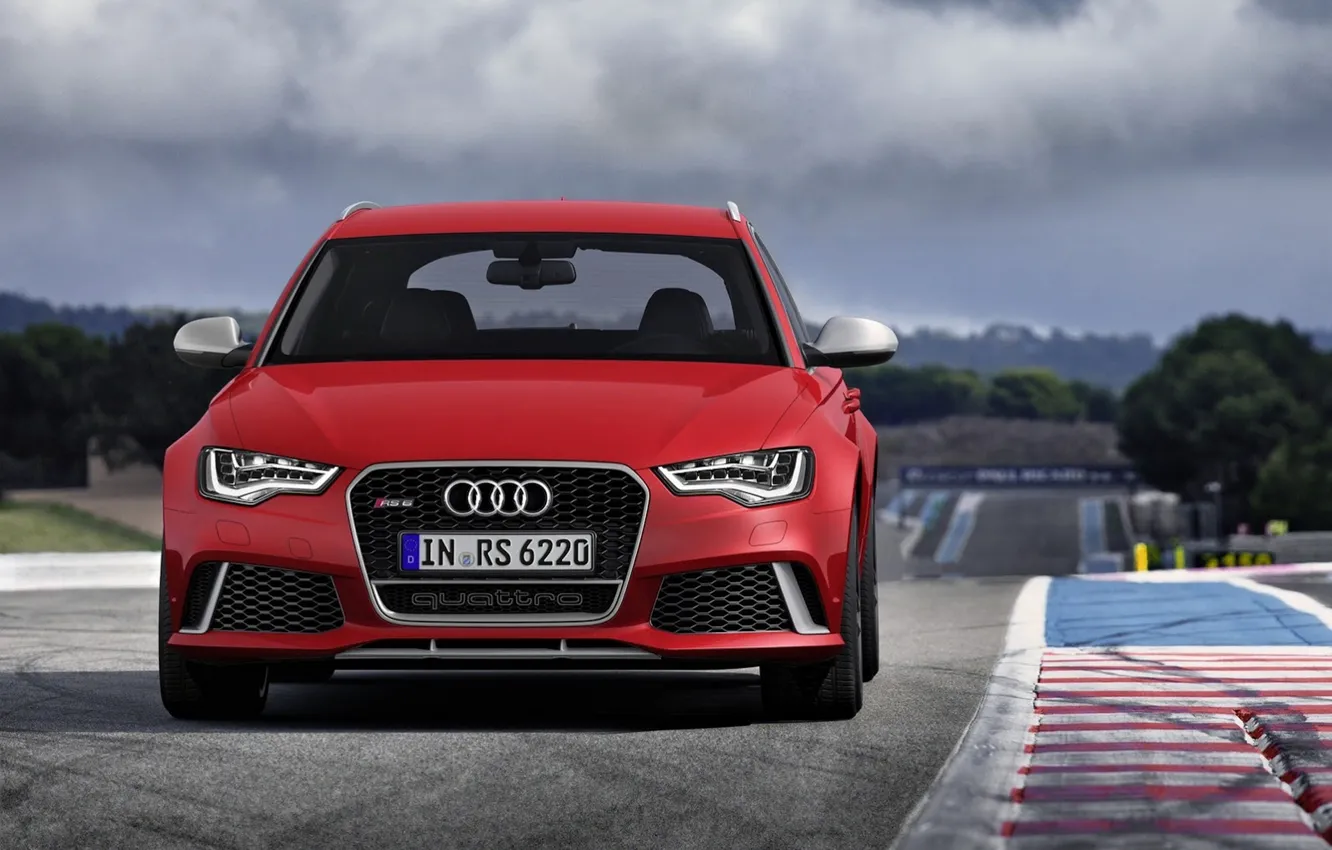 Photo wallpaper Audi, Audi, Germany, universal, Wagon, 2014, V-8, RS 6 Avant