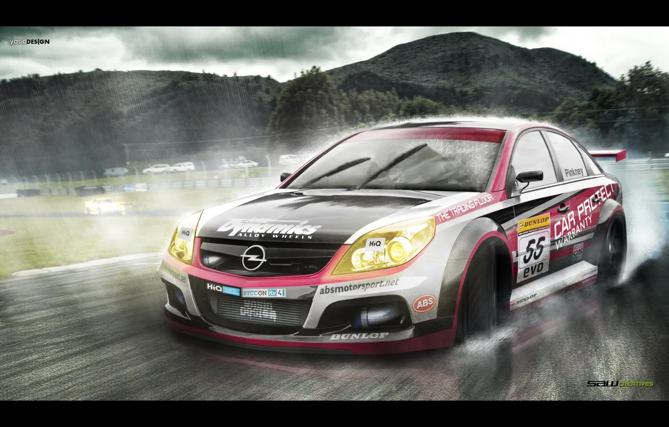 Photo wallpaper opel, commissioned, ngtc, vectra