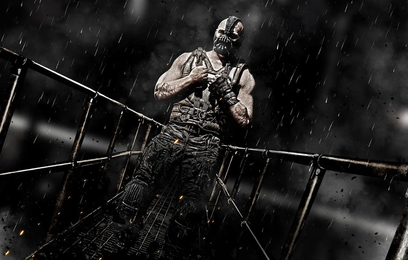 Photo wallpaper bane, messenjahmatt, wallpaper, batman