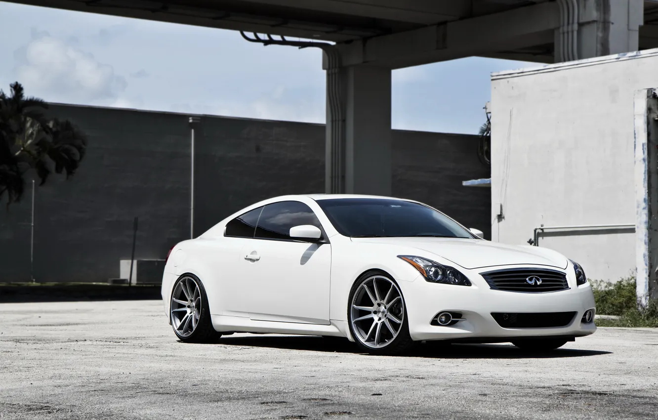 Photo wallpaper Infiniti, G37, Concave, on 20