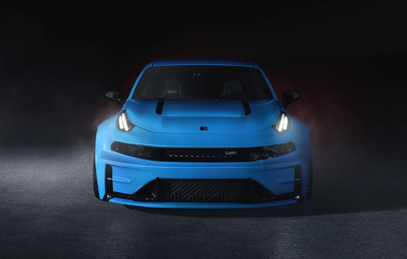 Photo wallpaper Concept, front view, 2019, LYNK&CO, Lynk & Co, 03 Cyan