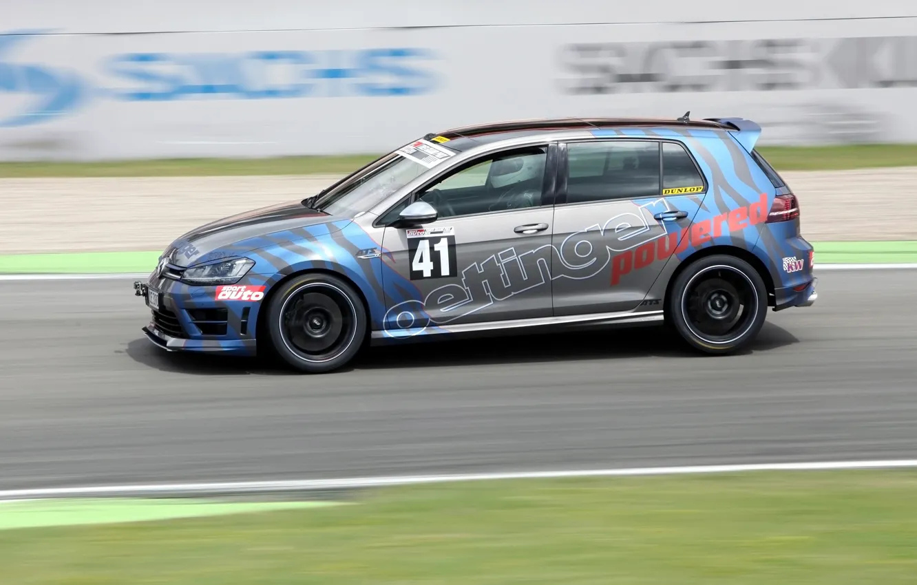 Photo wallpaper golf, VW Golf, race, Golf R, VW Sport, Oettinger, Oettinger Volkswagen Golf R