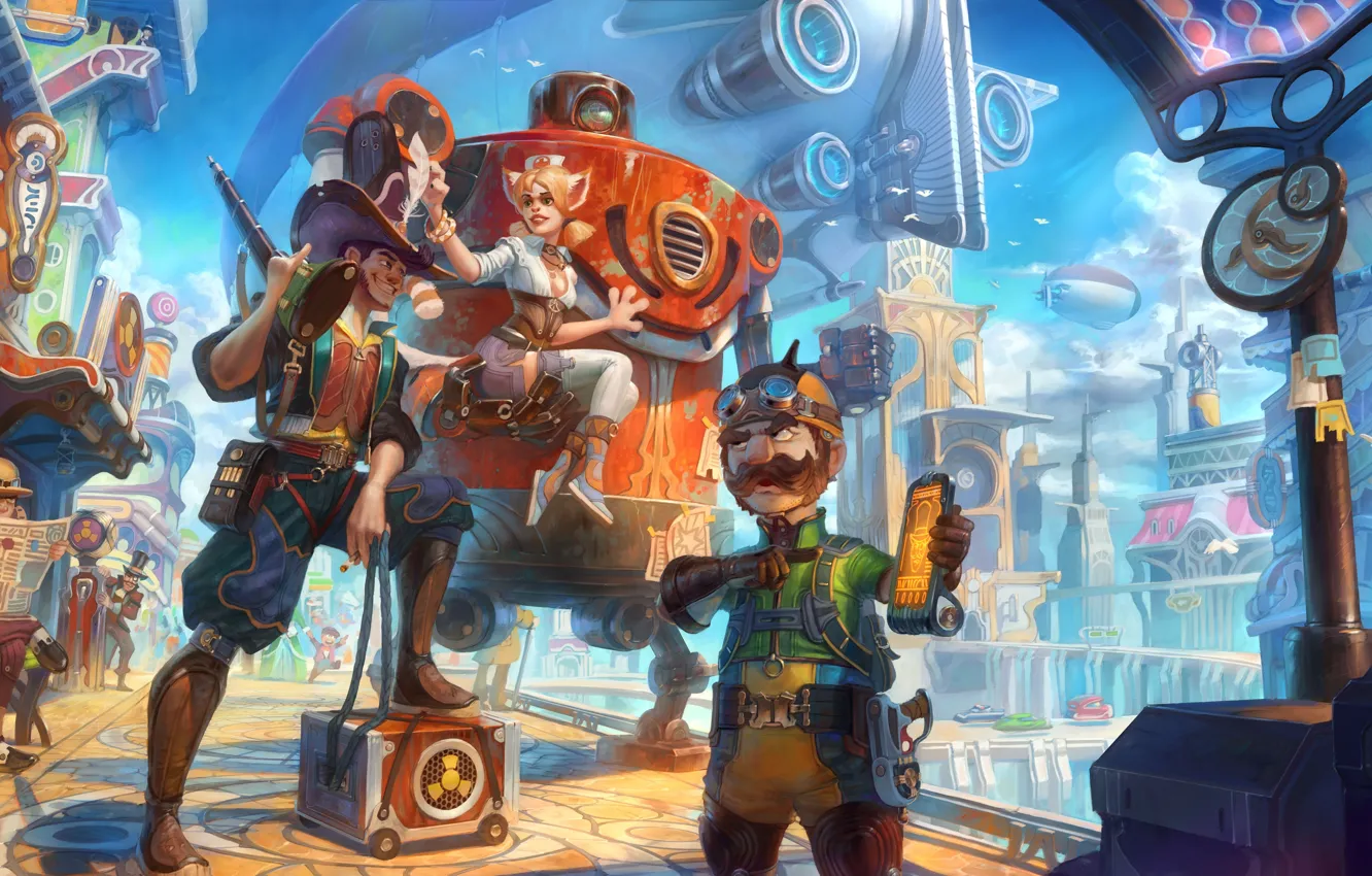 Photo wallpaper robot, mercenary, Real-SonkeS