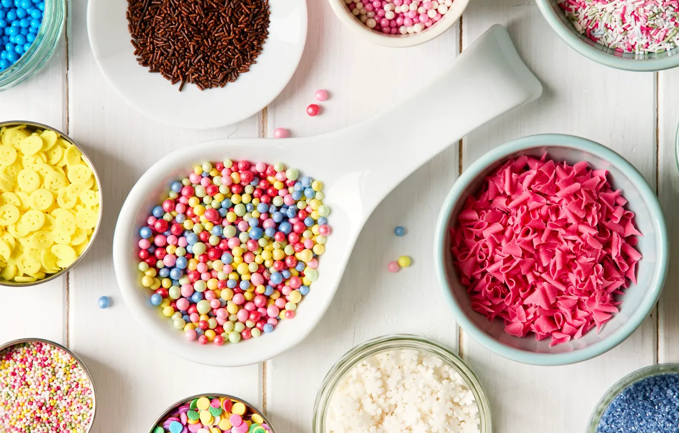 Photo wallpaper decoration, candy, sweet, candy, decorations, sweet