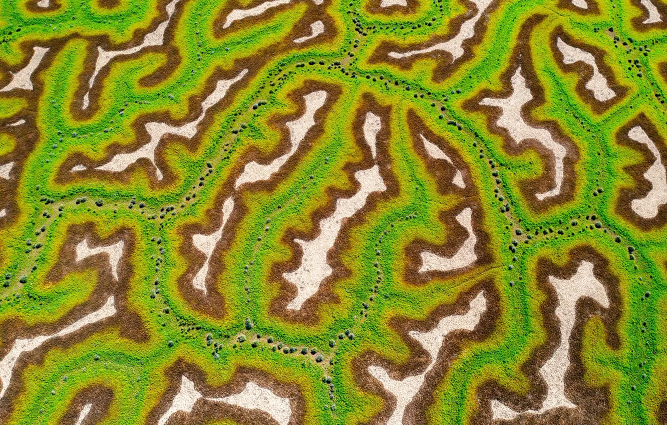 Photo wallpaper Earth, Australia, after flood