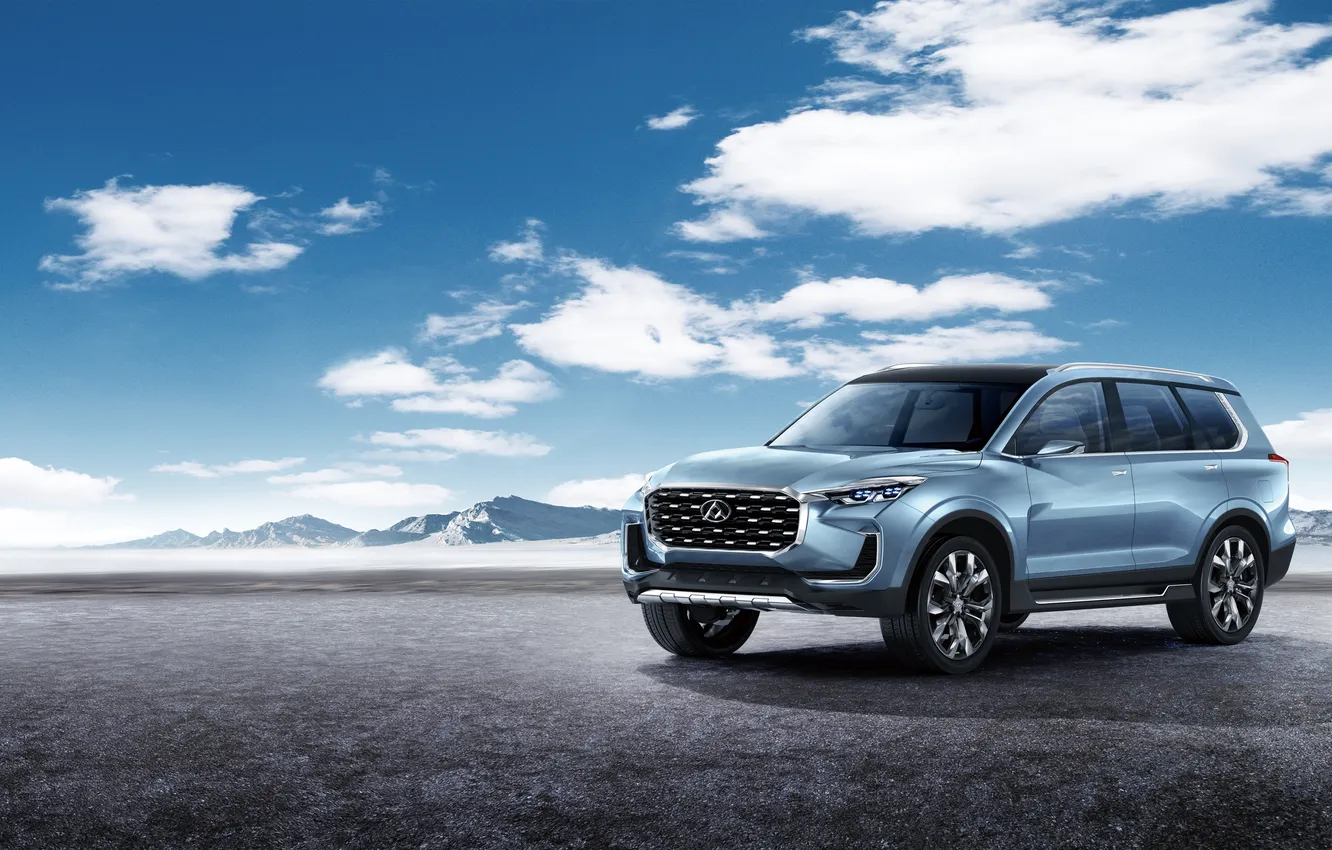 Photo wallpaper Concept, background, the concept, crossover, Maxus, Maxus, D90