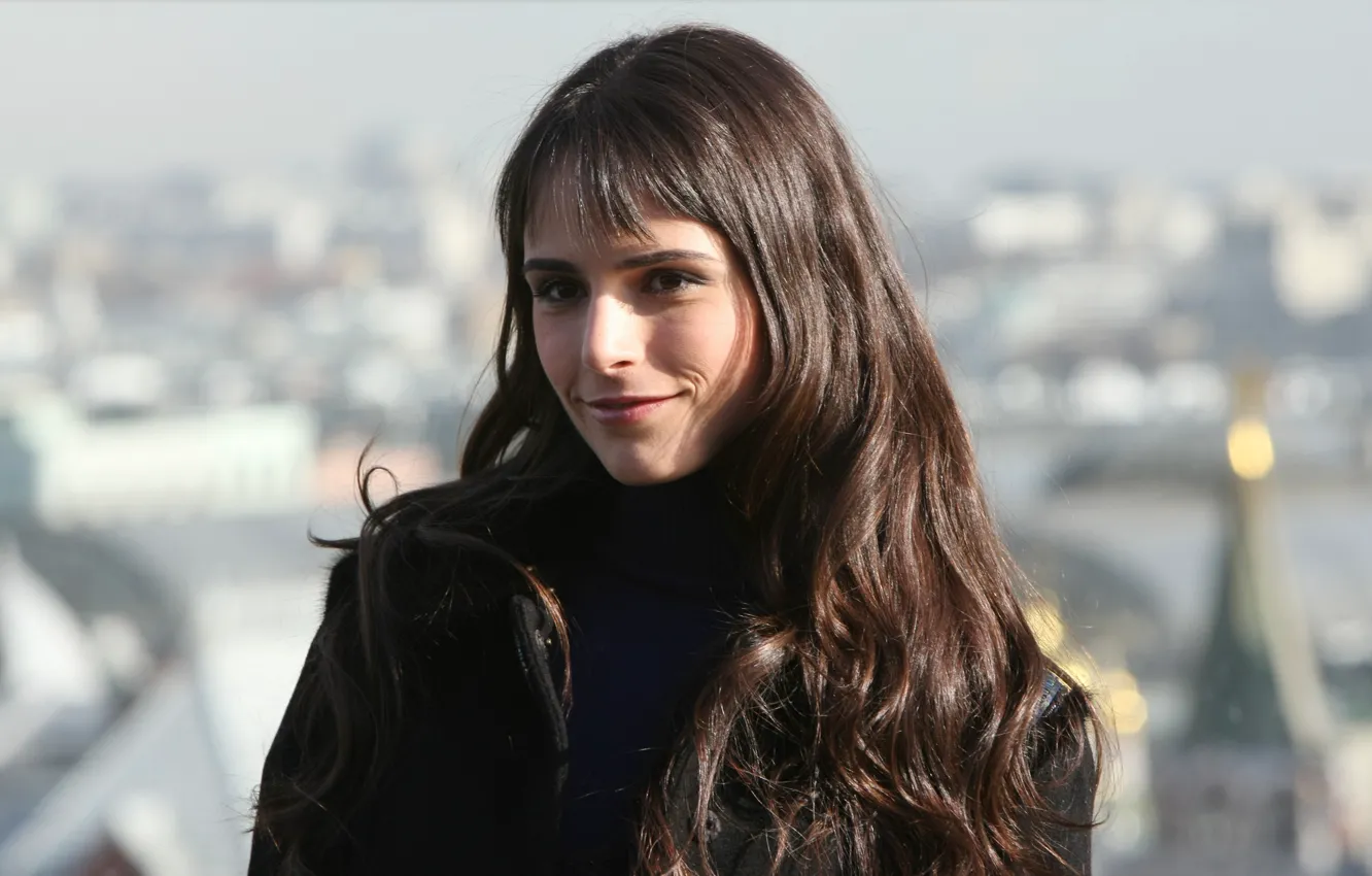 Photo wallpaper girl, smile, actress, brunette, girl, Jordana Brewster, Jordana Brewster, smile