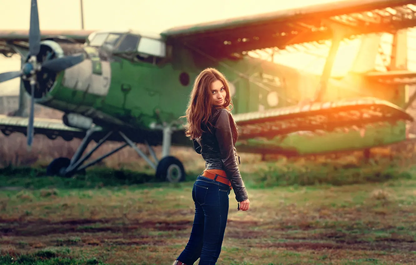 Photo wallpaper green, light, girl, black, fashion, blue, eyes, beautiful