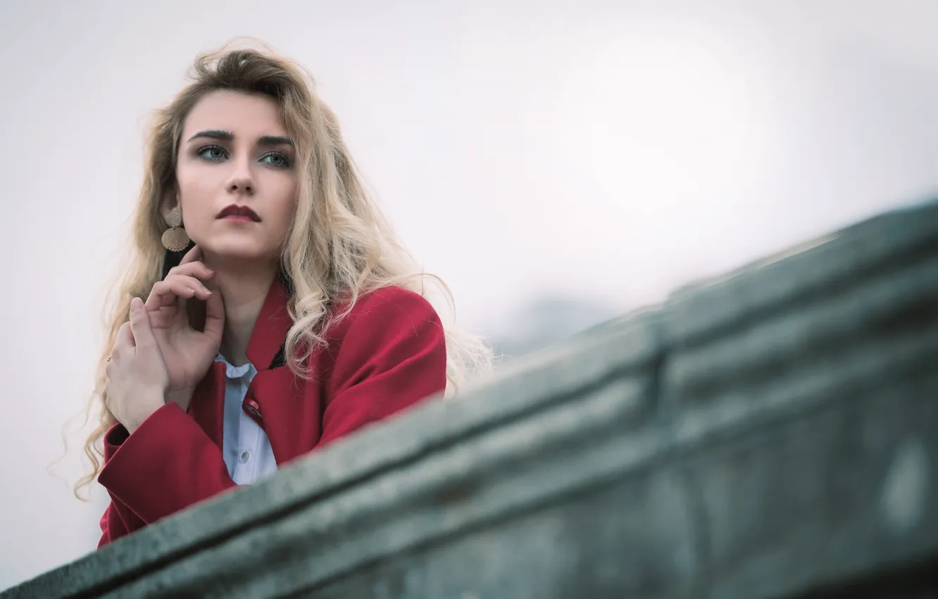 Photo wallpaper face, hair, Sirena