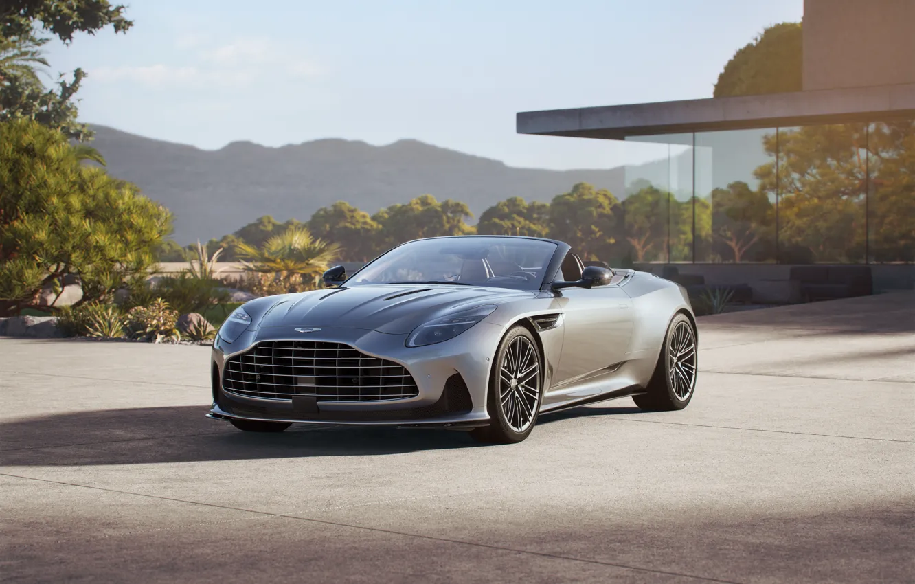 Photo wallpaper Aston Martin, supercar, 2023, DB12, Aston Martin DB12 Volante