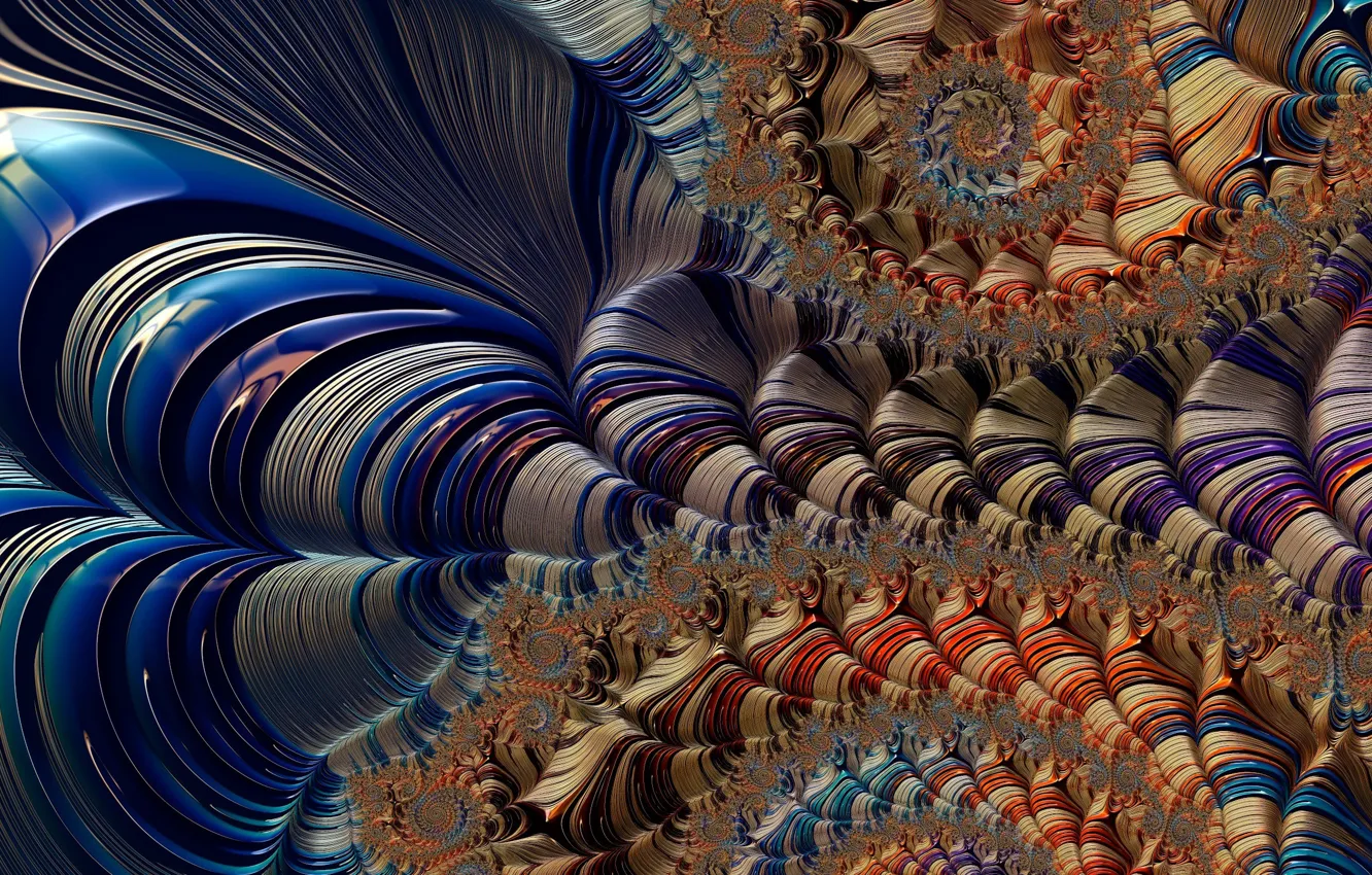 Photo wallpaper background, fractal, abstractia, frax