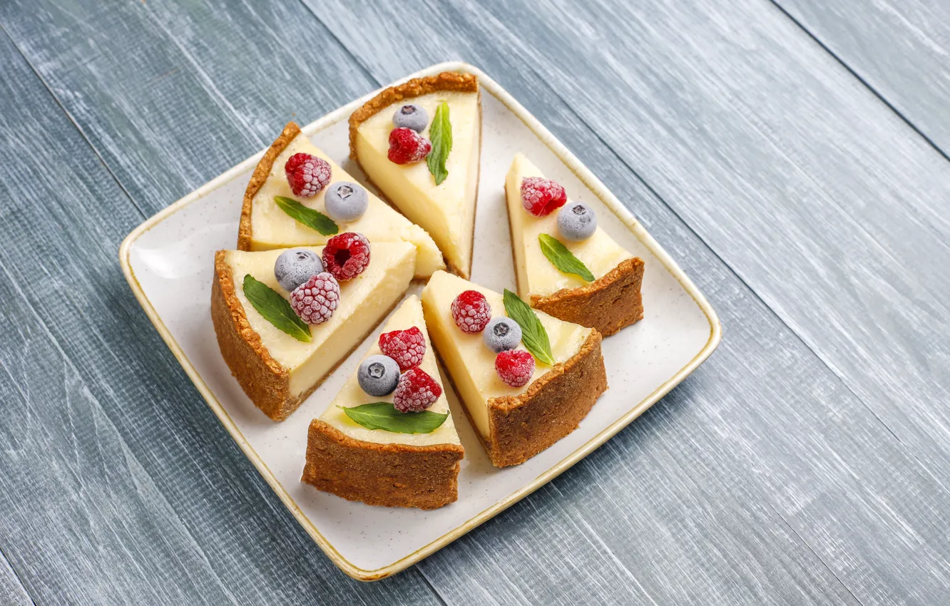 Photo wallpaper berries, cake, cheesecake, Azerbaijan Stockers