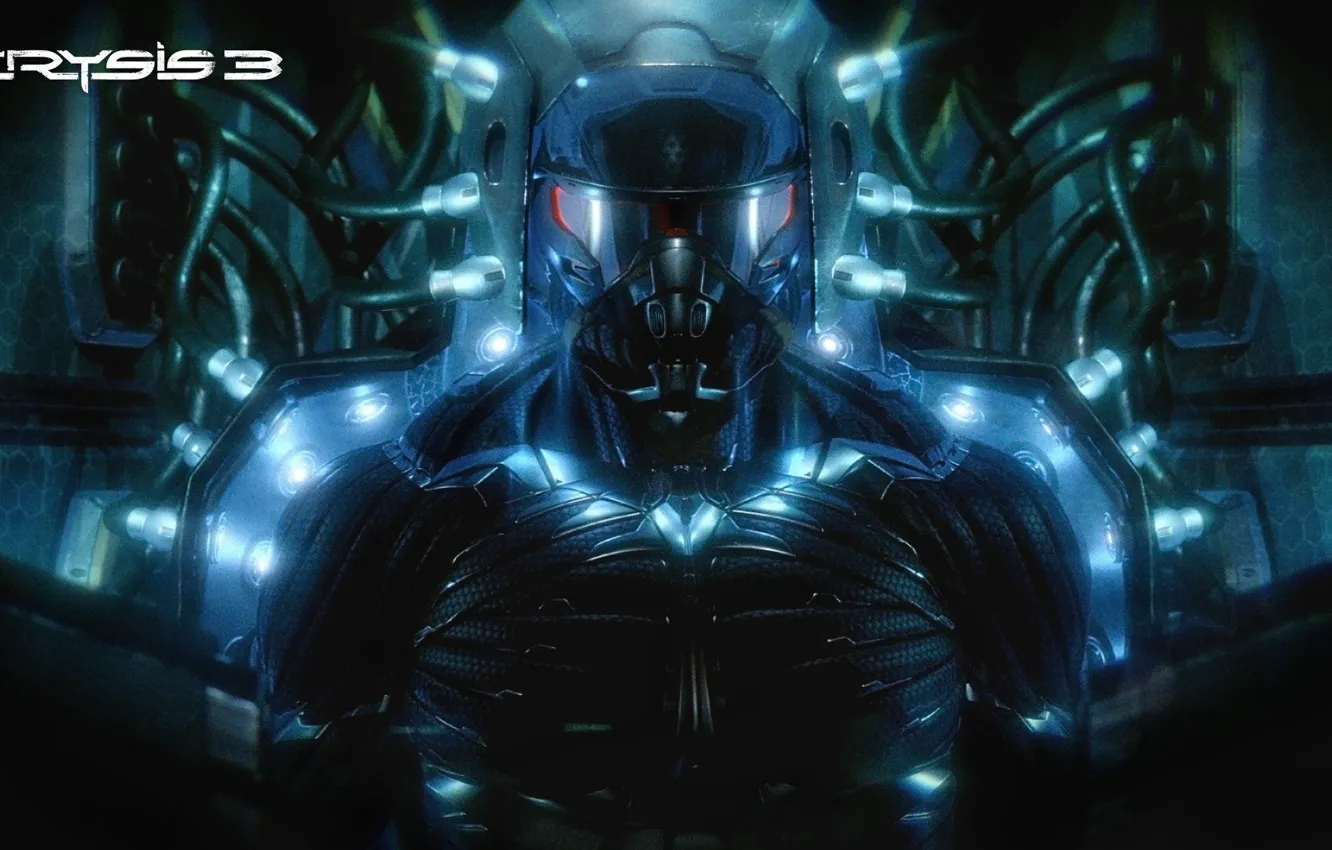 Photo wallpaper Crysis, nanosuit, Crytek