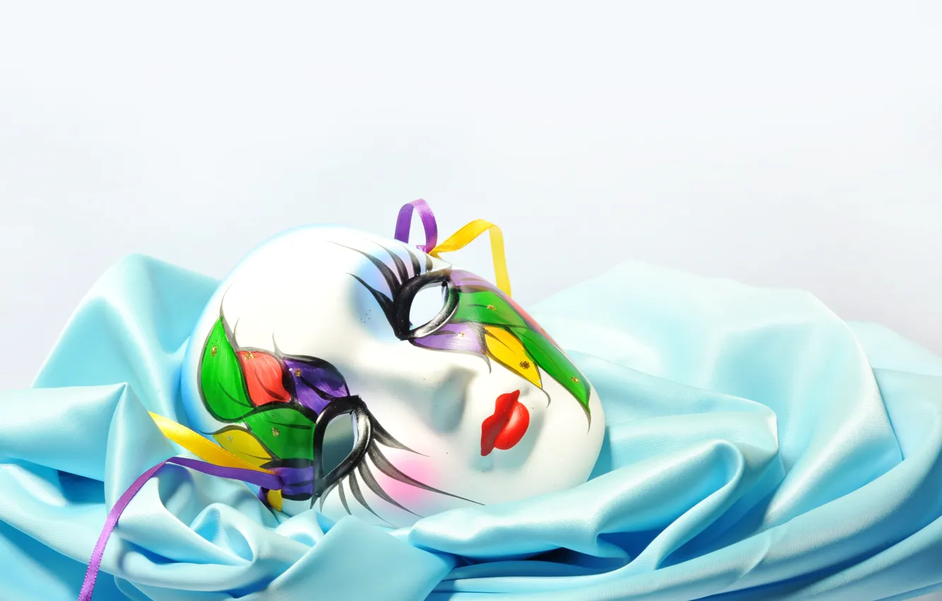 Photo wallpaper pattern, mask, tape, fabric