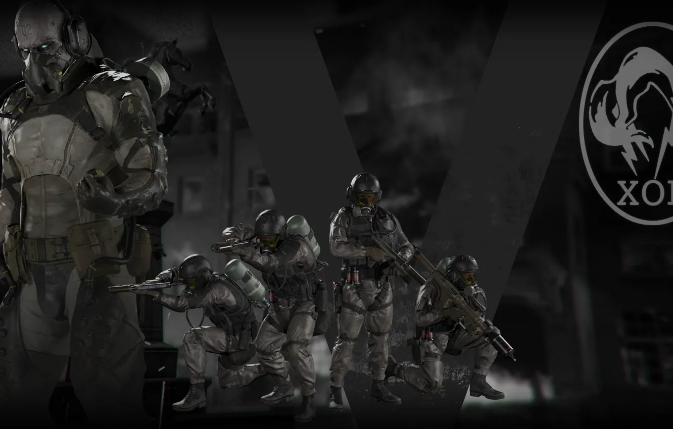 Photo wallpaper Konami, Metal Gear Solid V: The Phantom Pain, Hideo Kojima, XOF, The Phantom Pain
