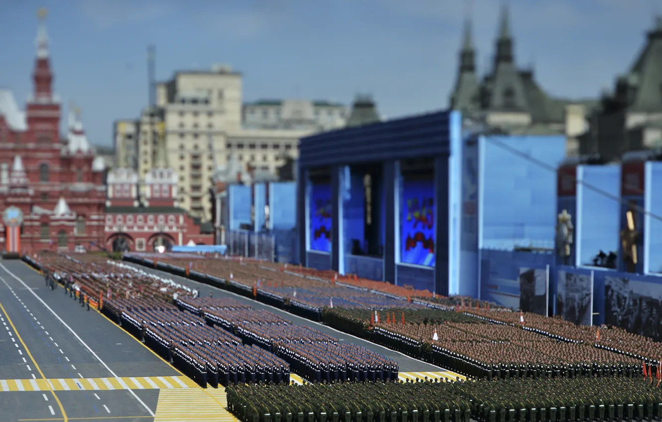 Photo wallpaper Holiday, Victory, Stroy, troops, Victory Day, Red Square, Parade, Victory Parade 2015