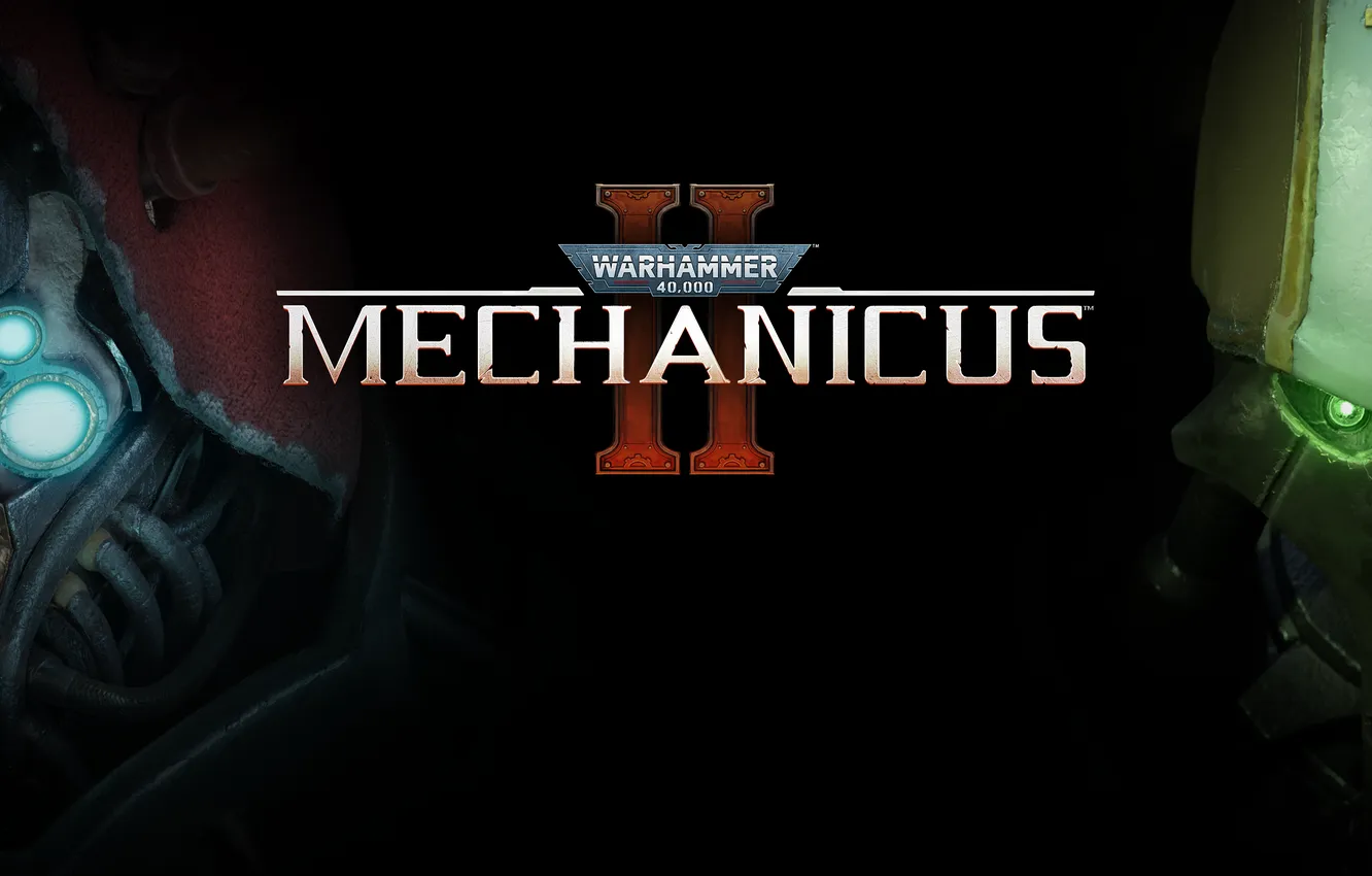 Photo wallpaper games, dark background, Key Art, 2026 Games, Warhammer 40000: Mechanicus 2
