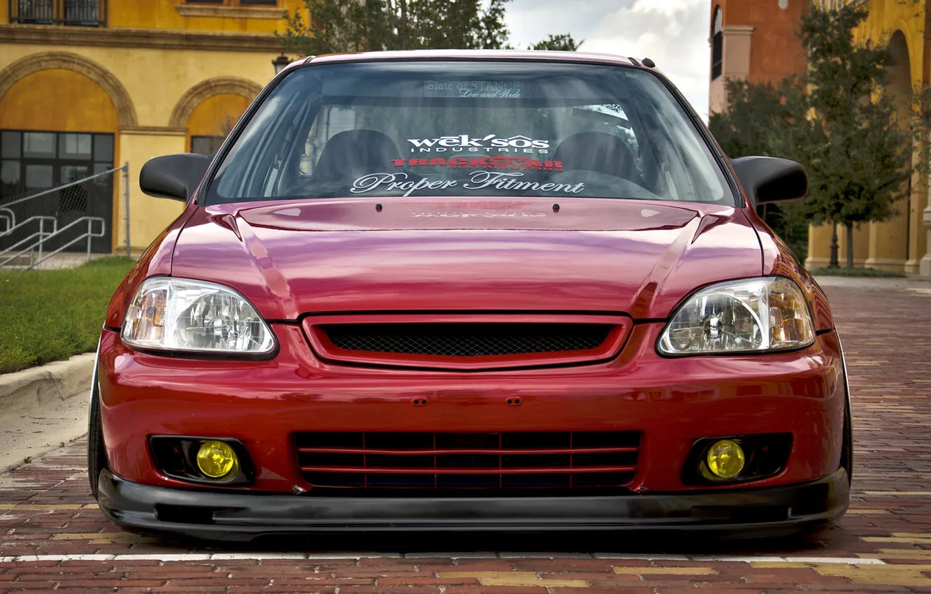 Photo wallpaper Honda, Honda, civic, Civic, JDM