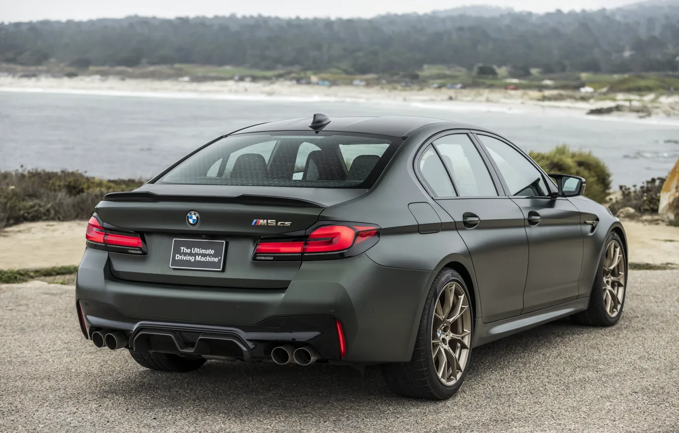 Photo wallpaper BMW, rear view, M5, F90, BMW M5 CS