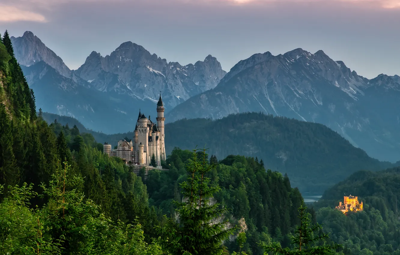 Wallpaper Germany, Bavaria, Germany, Neuschwanstein Castle for mobile ...