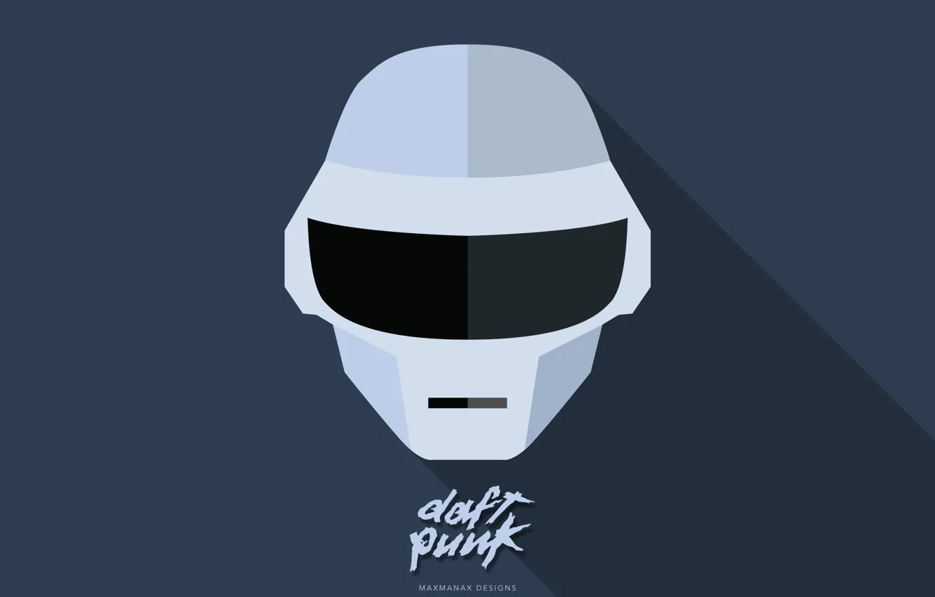 Photo wallpaper music, background, black, mask, Daft Punk, Thomas Bangalter, Tom, Daft Punk