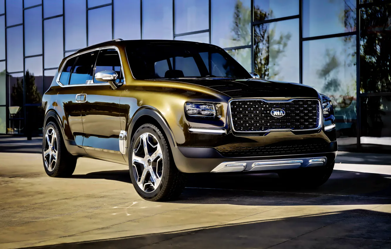 Photo wallpaper Concept, the concept, Kia, Kia, Telluride