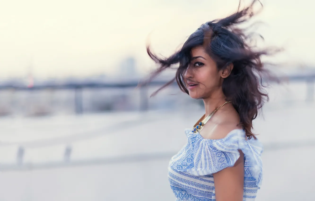 Photo wallpaper girl, hot, sexy, eyes, smile, beautiful, figure, model